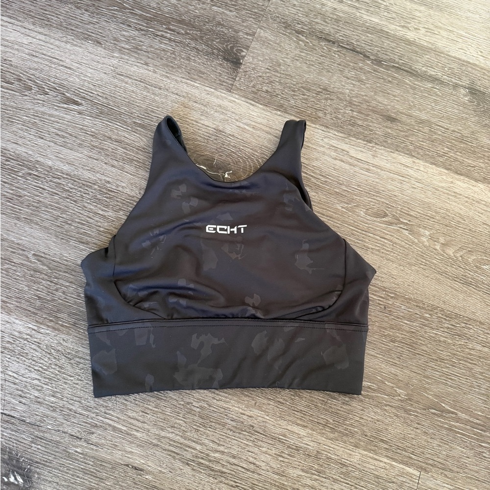 ECHT Charcoal Women's Sports Bra